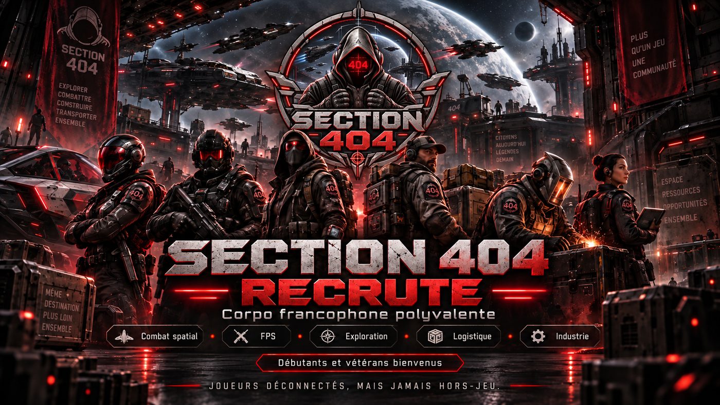 Section 404 recrute : corpo francophone polyvalente